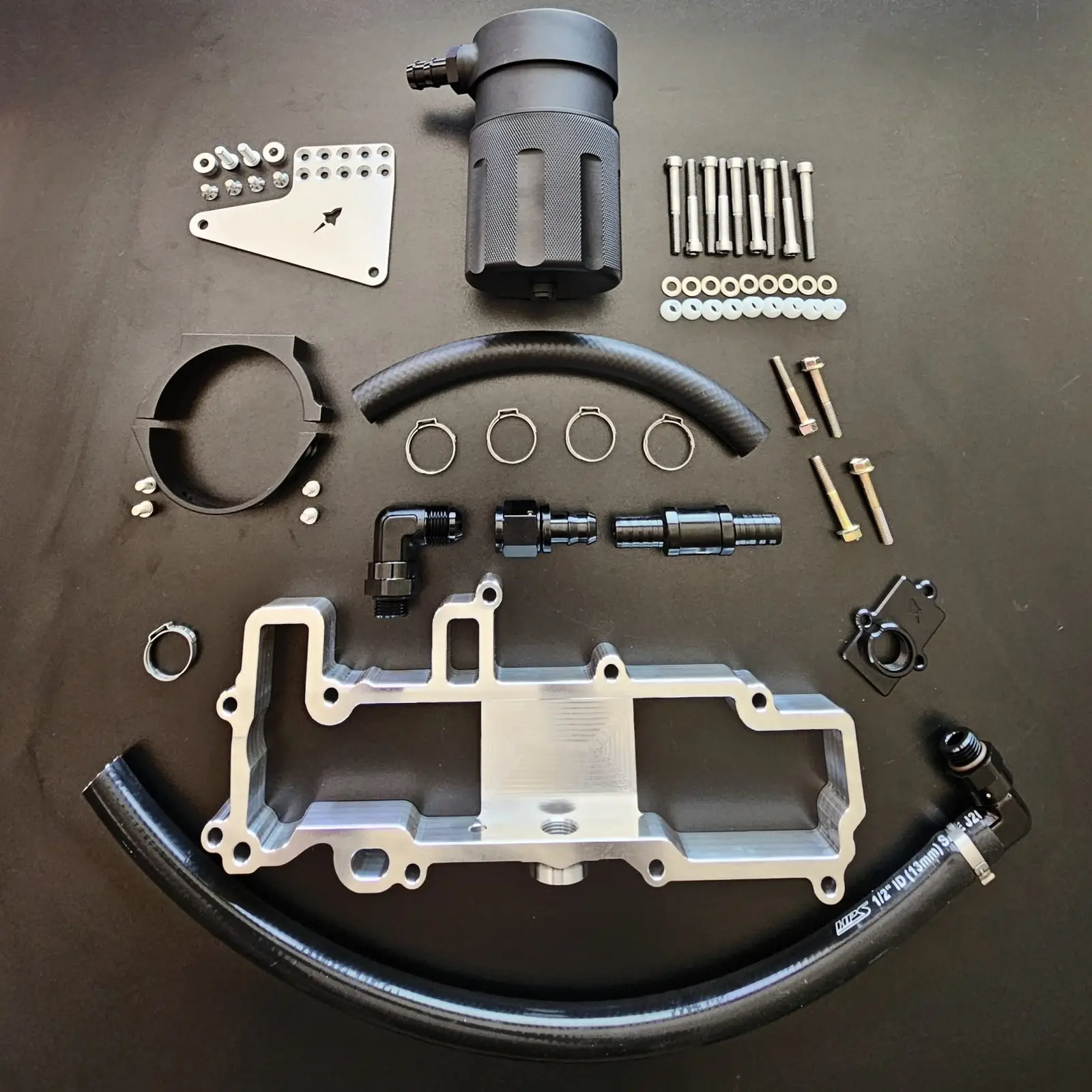 1000022976 Rada Race Lab High HP PCV Spacer Vent Kit- Audi RS3 / TT RS DAZA / DNWA - Image 1