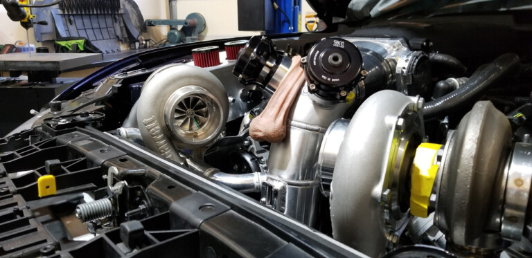 Phil's Twin Turbo Coyote Mustang
