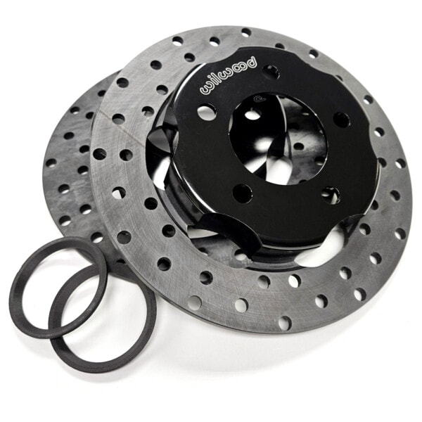 Rada Race Lab MQB Chassis Lightweight Rear Brake Rotor Kit Audi RS3 / TT RS DAZA / DNWA