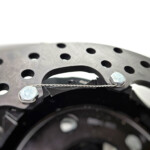 Rada Race Lab MQB Chassis Lightweight Rear Brake Rotor Kit Audi RS3 / TT RS DAZA / DNWA