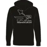 Rada Race Lab Zip Hoodie Black R2L Outline