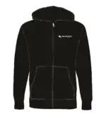 Rada Race Lab Zip Hoodie Black R2L Outline