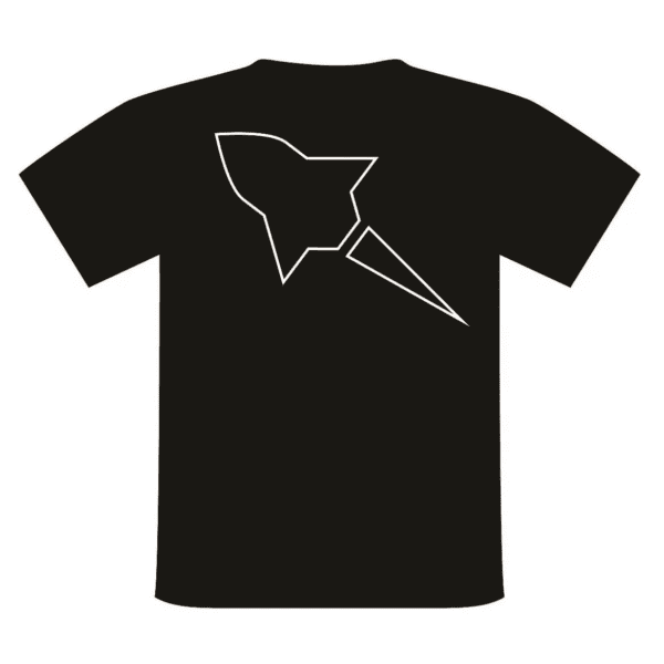 Rada Race Lab Black Tee Solid Logo